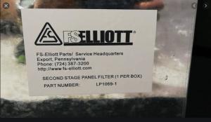 Best LP1068-1 LP1069-1 Air Panel Filter FS-ELLIOTT Compressed Air Filters Cartridge Filters wholesale