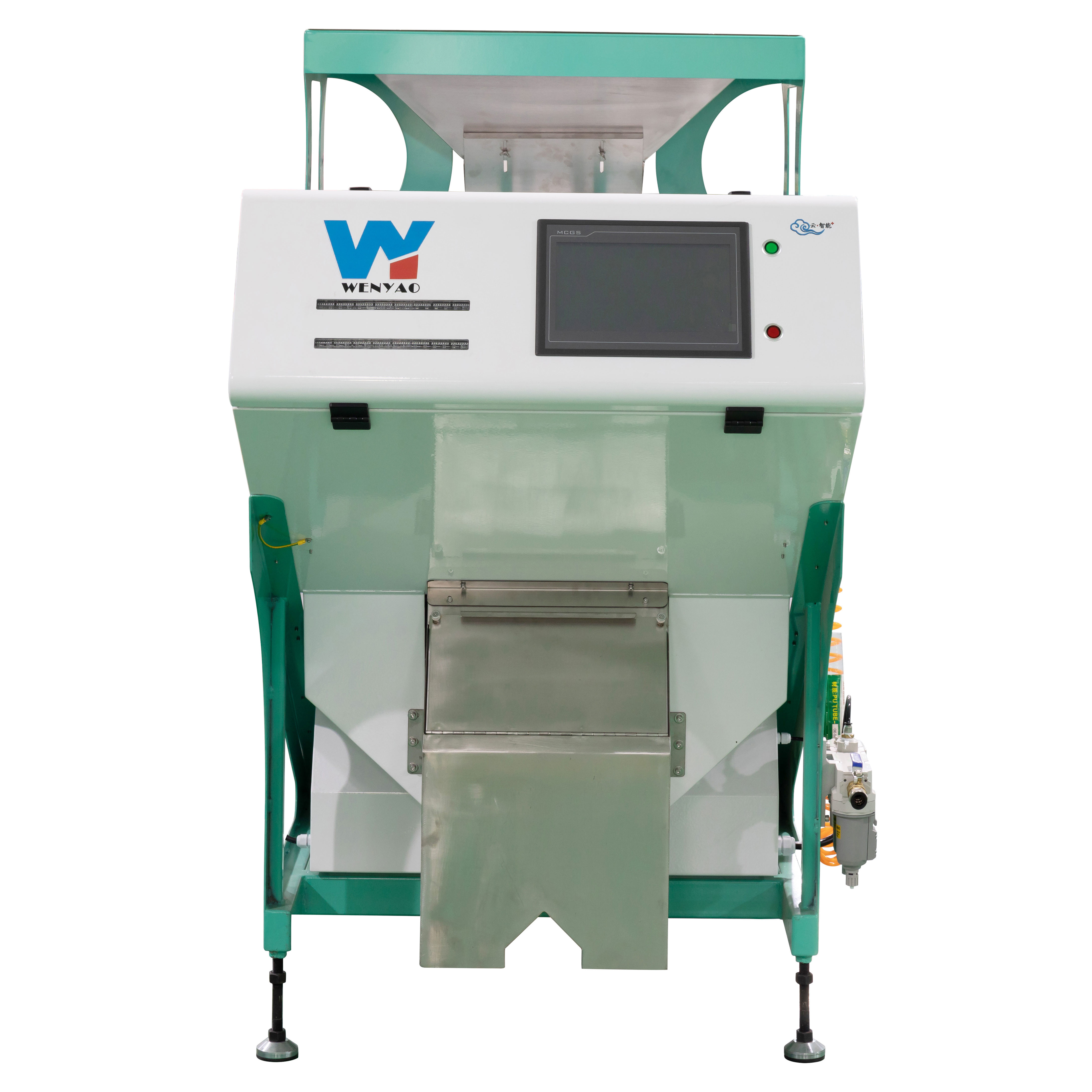 Popular Mini CCD Rice Color Sorter With High Resolution Image Acquisition System