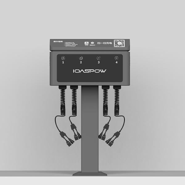 Cheap Aokpower Electric scooters DC shared charging pile output 4 channels voltage 22 88V support APP development for sale