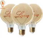 Dimmable 3000k Edison Bulb LED G125 E27 Filament Globe