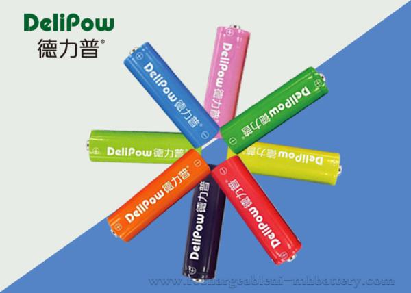 Cheap Small MOQ Colurful 1300mah AA Rechargeable NIMH Battery with Stylish Design for sale