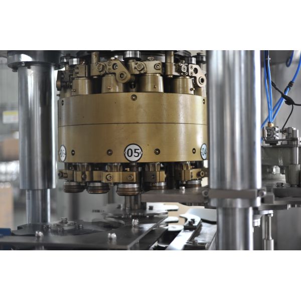 Aluminium Automatic Canning Machine 5000CPH Tin Can Packing Machine