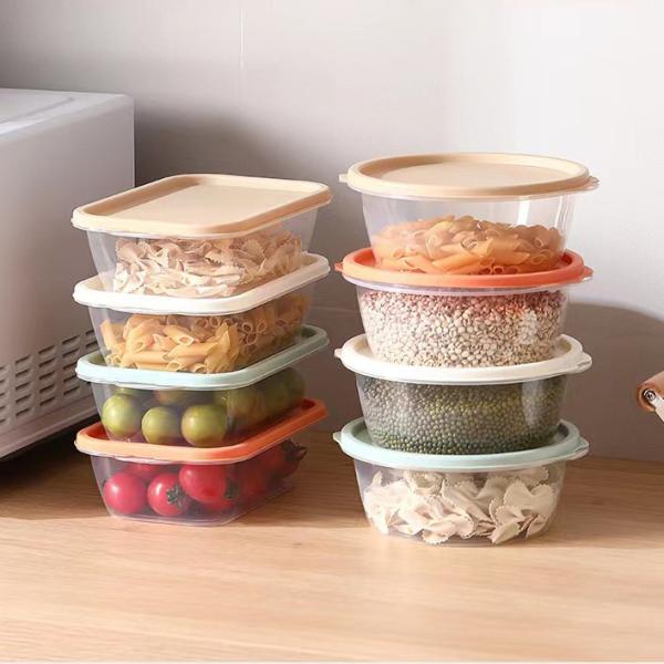 Cheap 250ml Plastic Lunch Containers Reusable Clear Plastic Lunch Box for sale