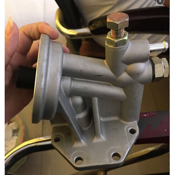 Excavator Fuel Filter Head E320B E320C E320D Model Type High Strength
