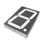 Cheap Single Digit 1.5 Inch 7 Segment Display Through Hole Technology For Indoor for sale