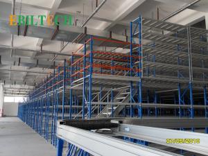 Best Q235 Prefabricated  Mezzanine Racking System ,  Industrial  Storage Mezzanine Platforms wholesale
