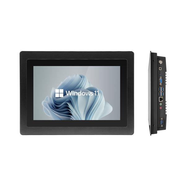Cheap Window Operating System Fanless Industrial Panel PC with J1900 CPU for sale