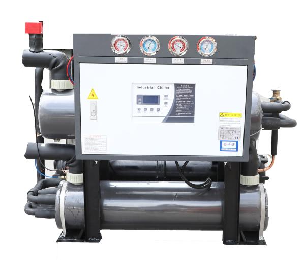 Cheap 30H Water Cooled Chiller With Tube-in-shell Condenser Tape And The Ultimate Cooling Solution For Industria for sale