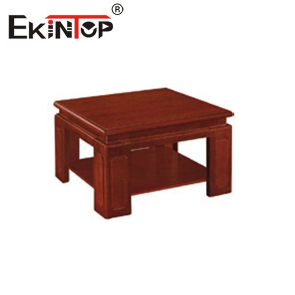 Cheap Chinese Paint Small Square Table Simple Wooden Tea Table Balcony Square Tea Table for sale