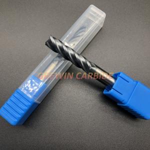 GREWIN - High Performance Black coated Solid Tungsten Carbide End Mills 4 Flutes