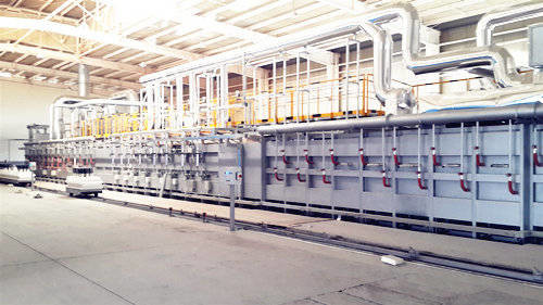 Environmental Friendly Tunnel Kiln For Ceramic Production And Long Lasting