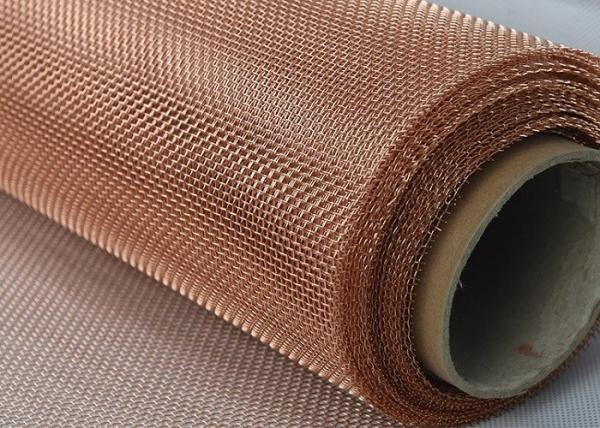 Cheap ISO9001 Architectural Bronze Woven Wire Mesh for sale