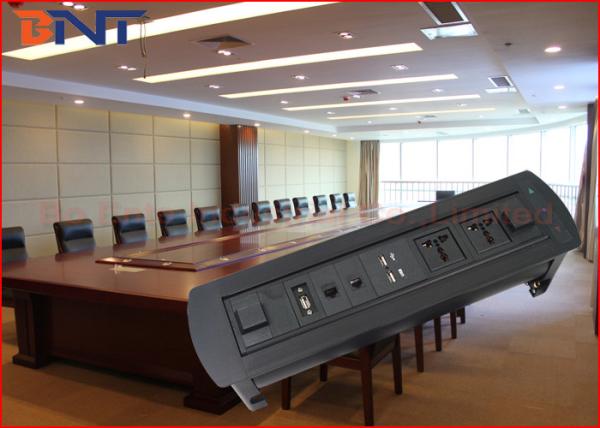 Cheap Multi - Function Conference Table Outlet With 2 USB Power Charger for sale