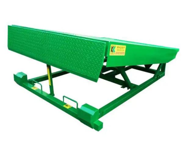 Stationary Hydraulic Powered Loading Dock Leveler With Customizable Deck Height