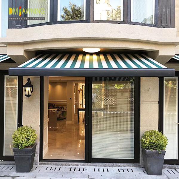 Cheap 4m Full Cassette Electric Retractable Awning Remote Control for sale