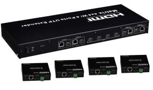 Best 4x4 HDMI Matrix with UTP Extender function wholesale