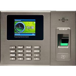 Best Built in Battery Access Control With SMS Alert GPRS Fingerprint Time Attendance System wholesale