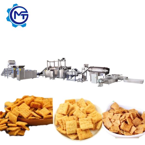 Cheap 100 - 500 Kg/H Wheat Flour Fried Snack Machine Automatic for sale