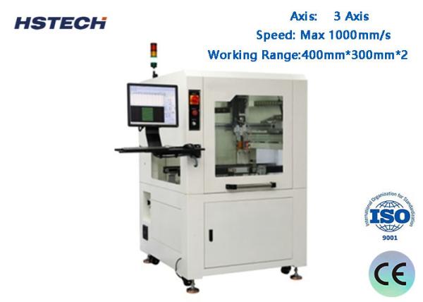 3 Axis LED Source Timing Blet Visual Glue Dispensing Machin Sensitivity To Glue