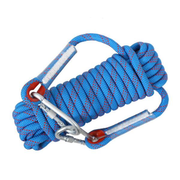 Cheap Hiking 12mm Static Rock Climbing Rope High Strength Cord 10m 32ft for sale