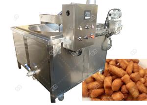 500 L Banana Chips Deep Fryer Machine , Chin Chin Frying Machine Batch Produce
