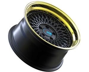 China PCD 5x120 Deep Dish Wheels Two Piece Style Step J Step Lip on sale