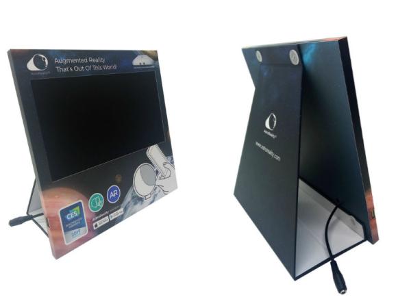 Cheap 7'' shelf mount point of purchase video display auto loop play video media player for sale