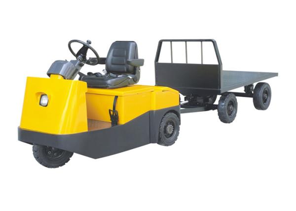 Cheap Seated Type Airport Tow Tractor H Axle Design , Still Tow Tractor Multi Function for sale