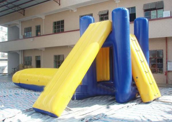 Cheap Durable Water Slides / Inflatable Slide Water Beach / Inflatable Floating Water Slide for sale