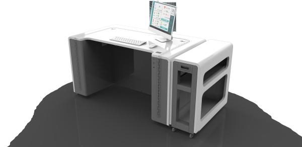 Cheap Isolation 220V 162 M³ 50HZ Doctor Consultation Table for sale