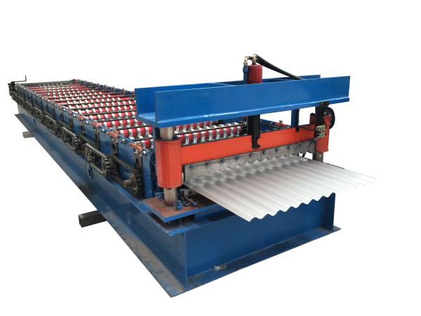 Cheap Corrugated Container Board 15m/Min Wall Panel Roll Forming Machine Fully Automatic for sale