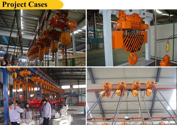 Double Track Electric Hoist Chain Pulley Block/Low Price PDH Maxload 1 Ton Electric Chain Hoist