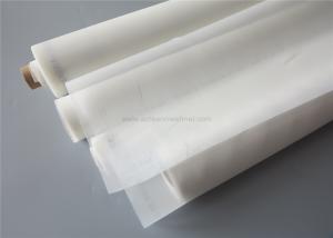 Best Low Elongation Polyester Screen Printing Mesh / Polyester Mesh Fabric wholesale