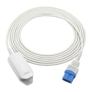 China Spacelabs Reusable SpO2 Sensor 10Pin 90367 90369 Adult Finger Clip SpO2 Sensor on sale
