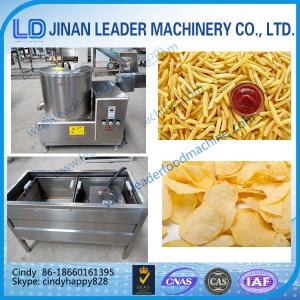 China Se-mi automatic  fried potato chips snacks frying machine on sale