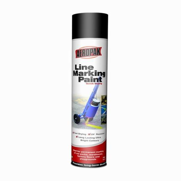 Cheap Aeropak White Road Marking Spray Paint 500ml Pavement Fast Drying for sale