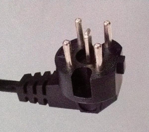 Cheap Kema approved 5-pin plug, Holand/Netherlands power cord for sale