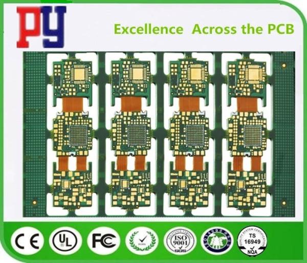 Cheap 8 Layer Rigid Flex Circuit Boards , High Speed Pcb Layout With RoHs Approval for sale