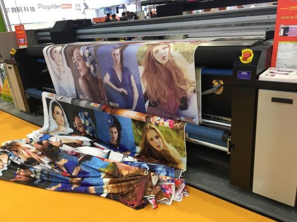 Cheap Outdoor And Indoor Digital Automatic Fabric Printing Machine For Displays Flag for sale