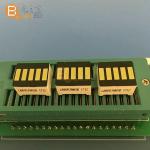 RED color Anode five segment led light bar segment led display for battery