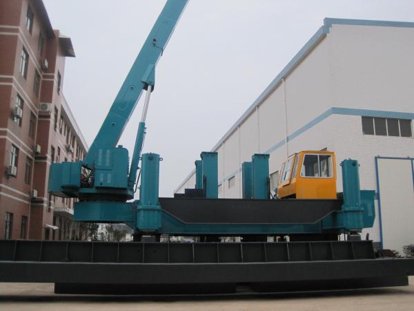 Cheap Vibration Free Hydraulic Static Pile Driver , Sheet Pile Driving Equipment for sale