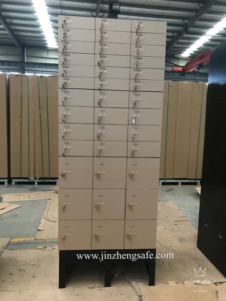 Cheap Safe Deposit Box With Gold Color Aluminum Alloy Painting Door Plate For Your Vault Use for sale