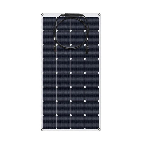 Cheap MC4 100w Flexible Solar Panel RV Cells Customized for sale