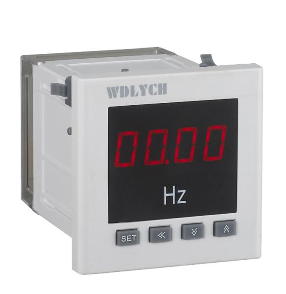 Cheap 120mm 4 Digits Digital Frequency Panel Meter Ac Voltage Input With Relay Alarm Output for sale