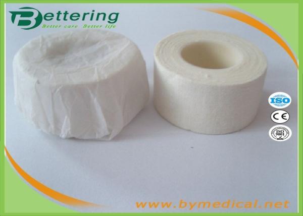 Cheap Cotton Tearable Zinc Oxide Adhesive Plaster Tape with 1" / 2" / 3" / 4" Width for sale