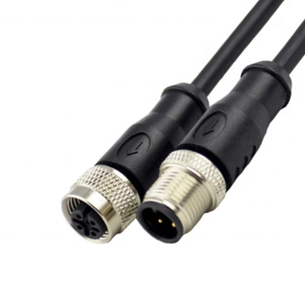 Cheap Ip67 Shielding M12 Circular Connector 8pin Aviation Plug Wire Joint Type for sale