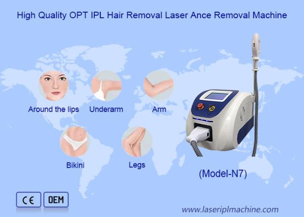 Cheap Advanced IPL Hair Removal Beauty Machines For Hair And Freckle Removal for sale