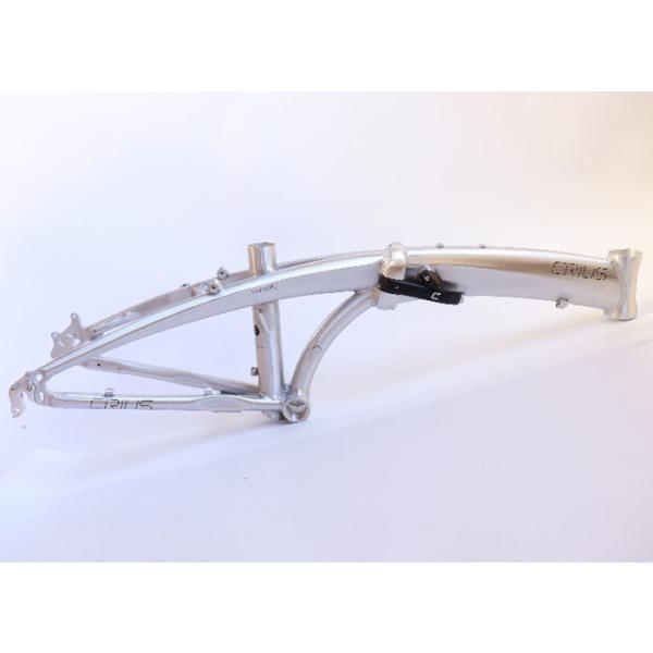 Cheap Bicycle Frame OEM Customized Folding Ebike Frame 2900g Gloss Surface Processing Mode for sale