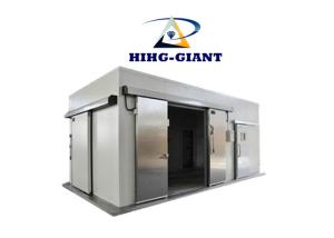 Small Size Prefabricated Cold  Storage Room For Block Ice , Cube And Tube Ice