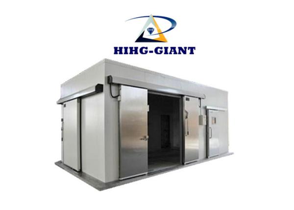 Cheap Small Size Prefabricated Cold  Storage Room For Block Ice , Cube And Tube Ice for sale